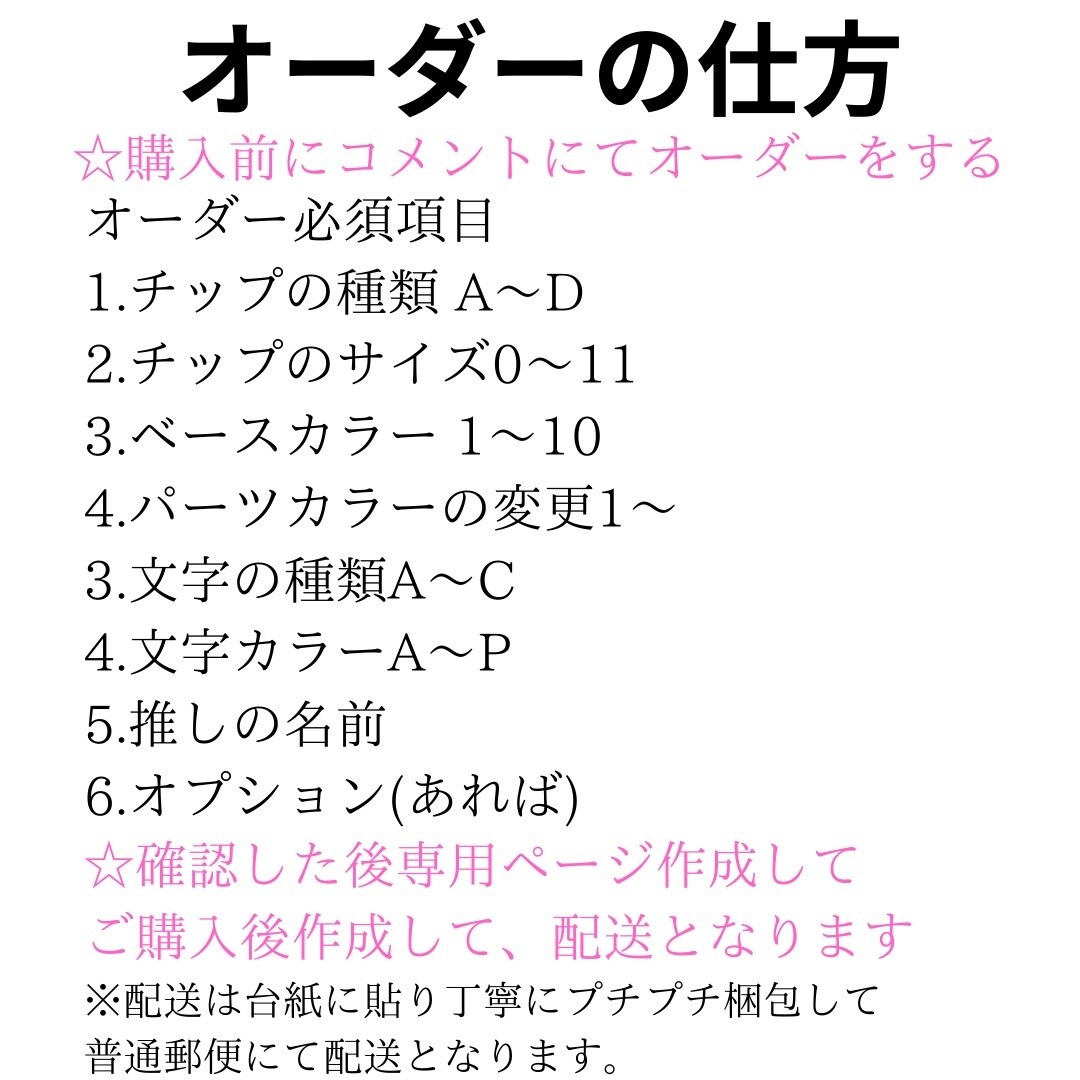 ネイルチップをオーダーで作成します 推し活応援をメインにイベント用ネイルチップオーダー承ります！ イメージ1