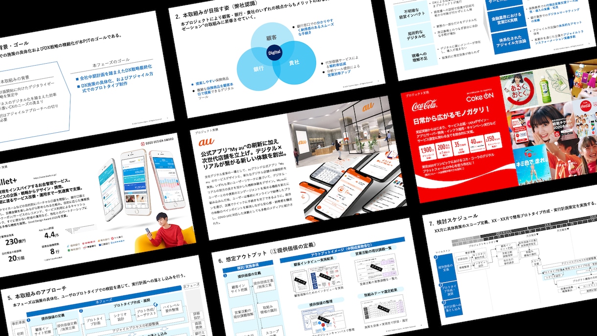 高いクオリティでビジネス資料作成・調査を代行します 実績豊富な大手外資ファームの現役コンサルタントがサポート イメージ2
