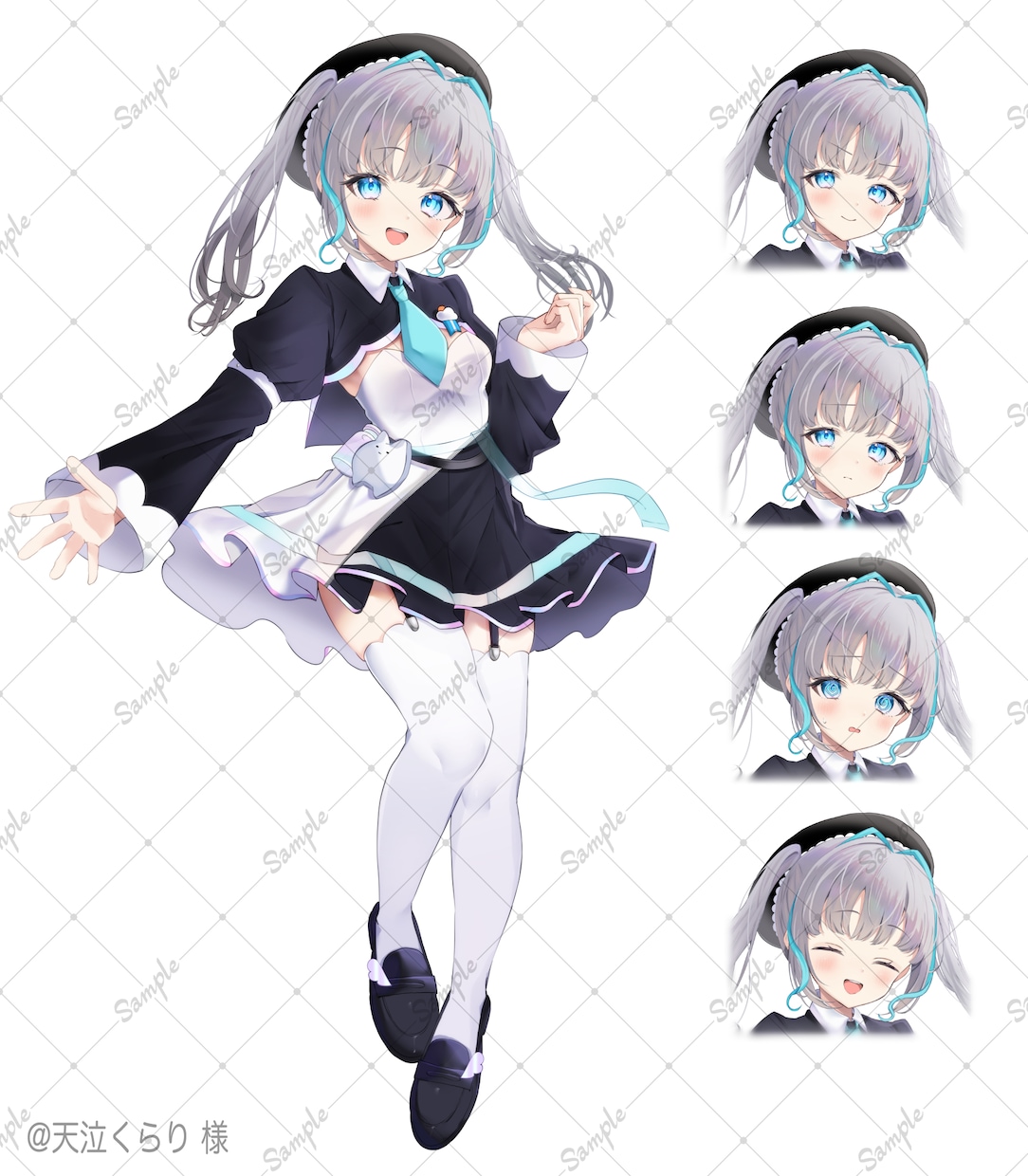 立ち絵、一枚絵、サムネ等イラスト全般制作します 商用利用◎グッズ、sns等VTuberや活動者さんに⭐︎ イメージ2