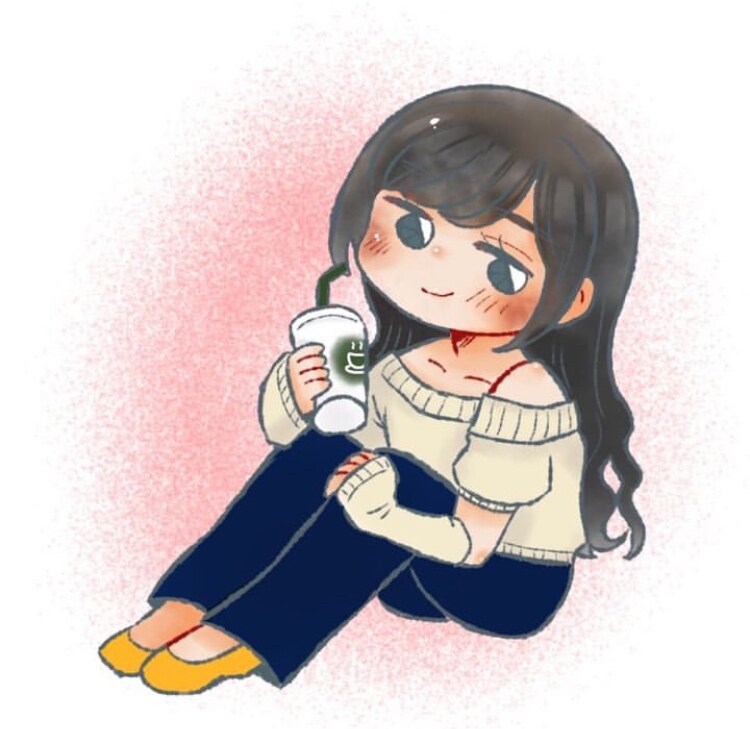 夢主ちゃん描きます 水彩タッチの夢主（コテキャ）ちゃん描きます♩ イメージ7