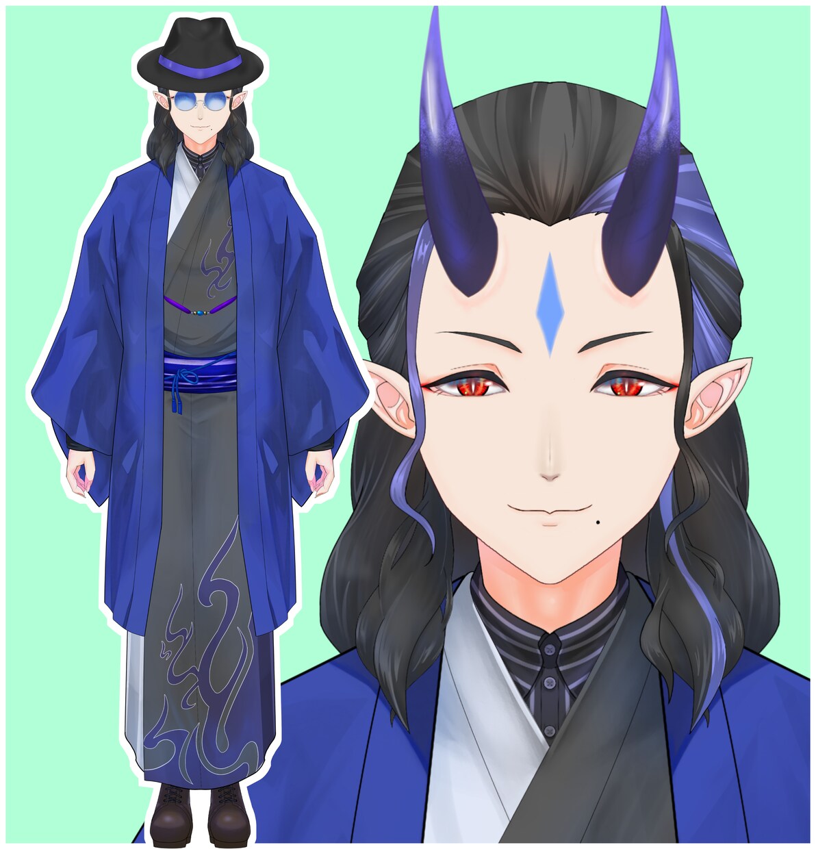 LIVE2D用パーツ分けイラストを作成致します LIVE2D用　カワイイキャラクターイラストお作りします！ イメージ5