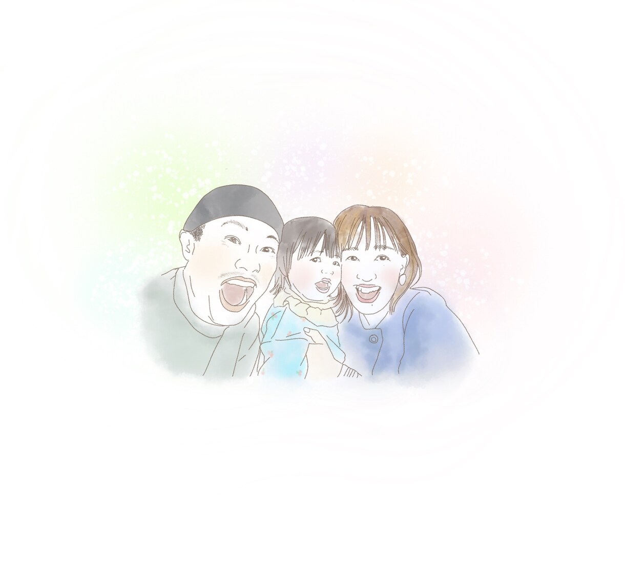 お写真からイラストお描きします SNSアイコン. アニバーサリーイラスト.ウェディングetc イメージ10