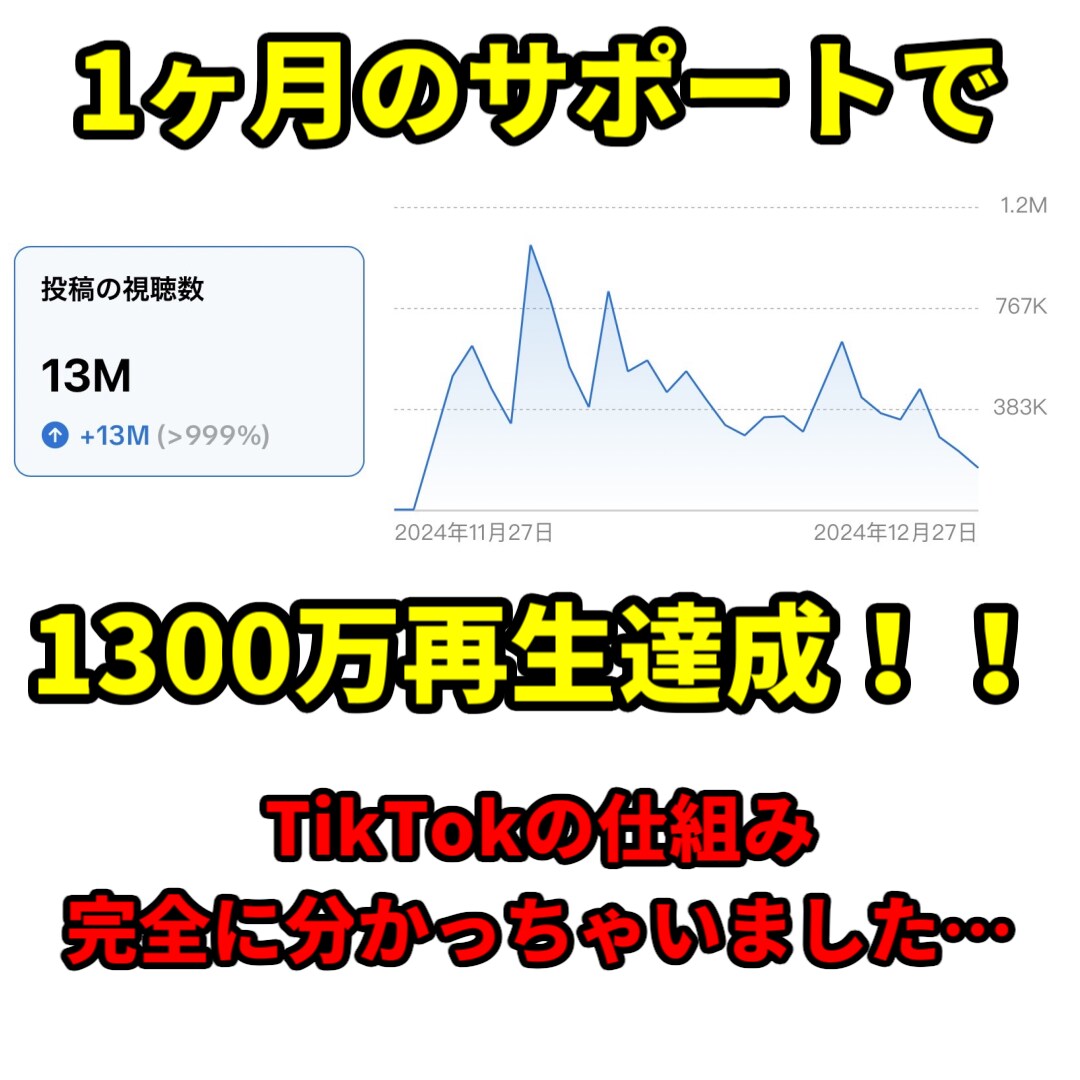 現役クリエイターがTikTok1ヶ月運用代行します ～バズるきっかけをあなたに～　1ヶ月間のサポートを提供します イメージ3