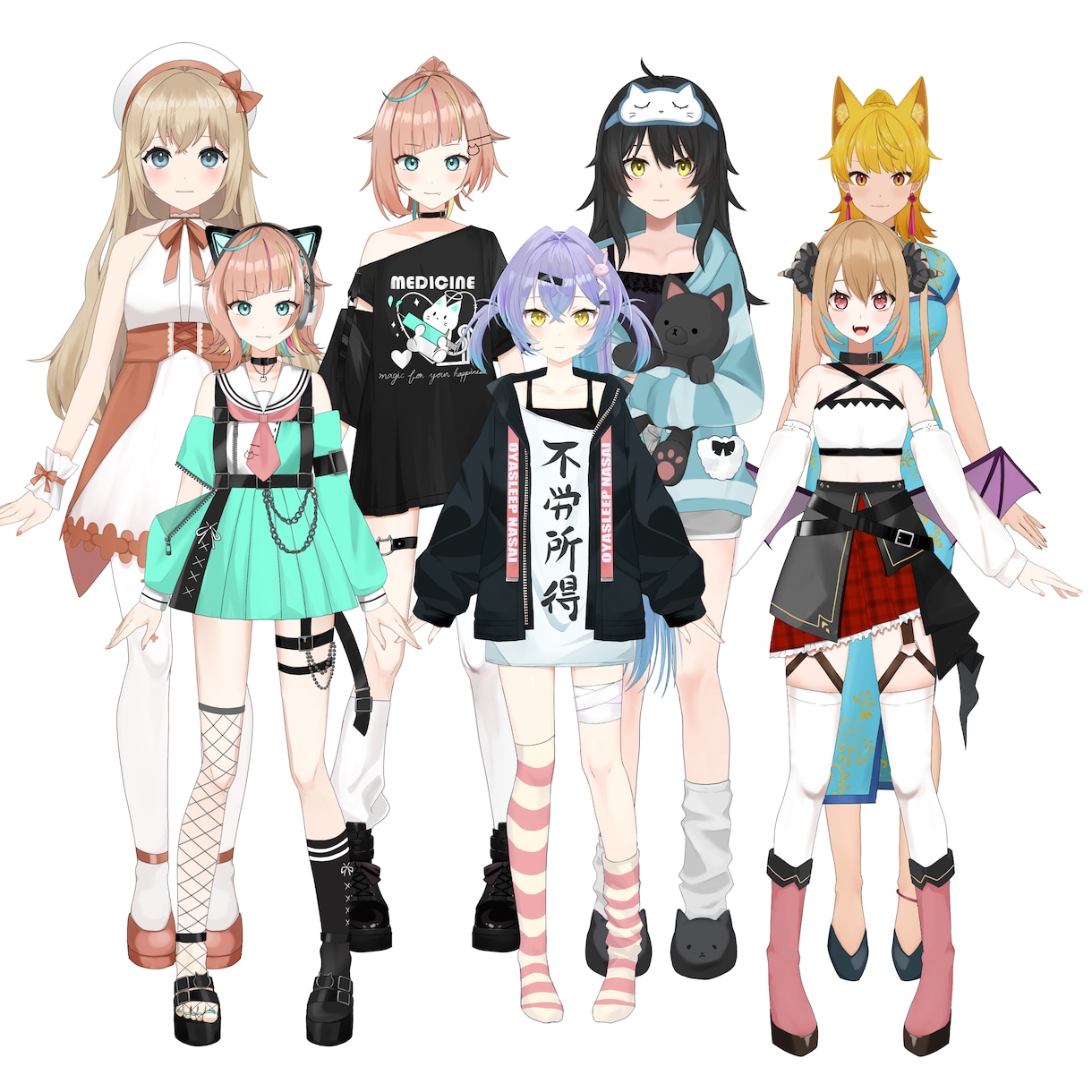 イラストからモデリングまで一括でお手伝いします 魅力的な自分らしいモデルを作ります！こだわりを実現させます！ イメージ1