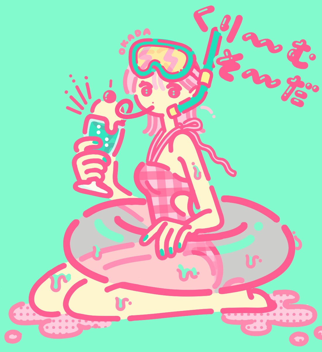 かわいいポップなイラストを作成します 多用途でポップ・かわいいイラスト描きます イメージ3