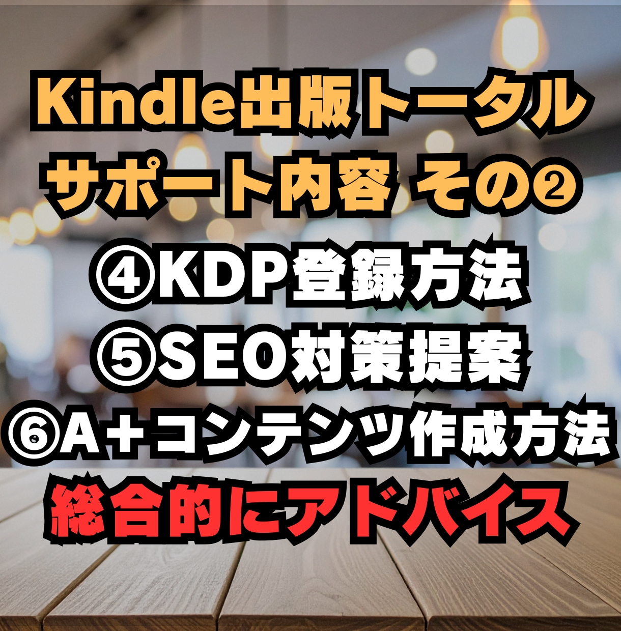 ベストセラー作家がKindle出版サポートをします 初出版～初心者でも分かりやすい・安心・丁寧なサポートします。 イメージ3