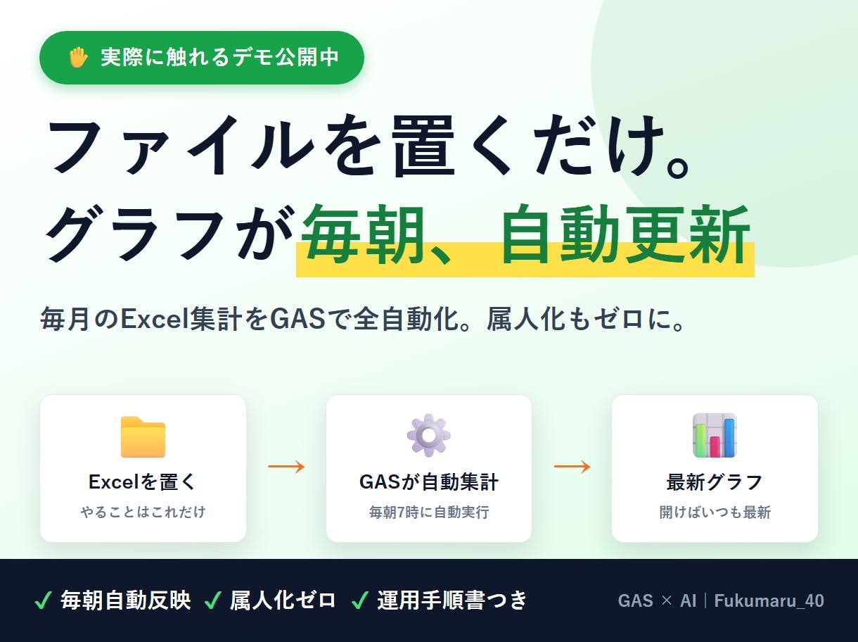 月次の転記・集計をGASで自動化します 既存シートを活かして定型作業をボタン1つに イメージ4