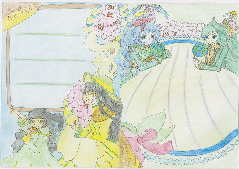 幸せを願い：ファッションデザインします 趣味で描いたウェディングドレスやタキシードデザイン作画販売 イメージ9