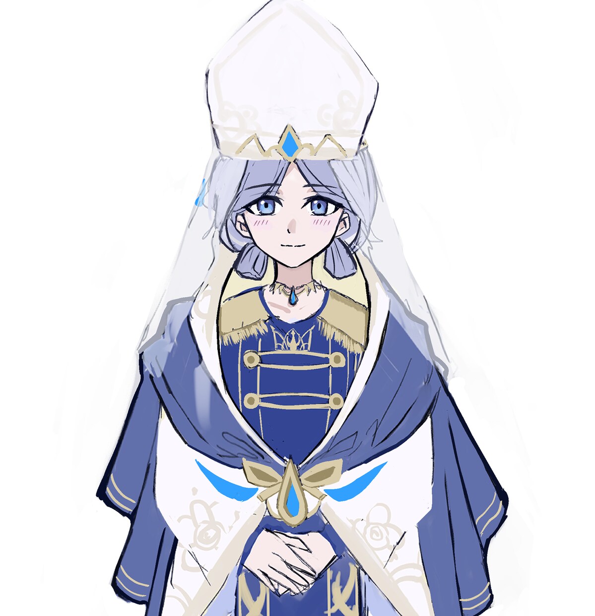 即日納品 綺麗なTRPG用の立ち絵お描きします 塗り方や絵柄合わせが得意です！ イメージ2
