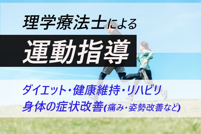 60分×1回 減量・病気への健康的な運動教えします ~経験15年以上の理学療法士が医学的知識を提供します~ イメージ2