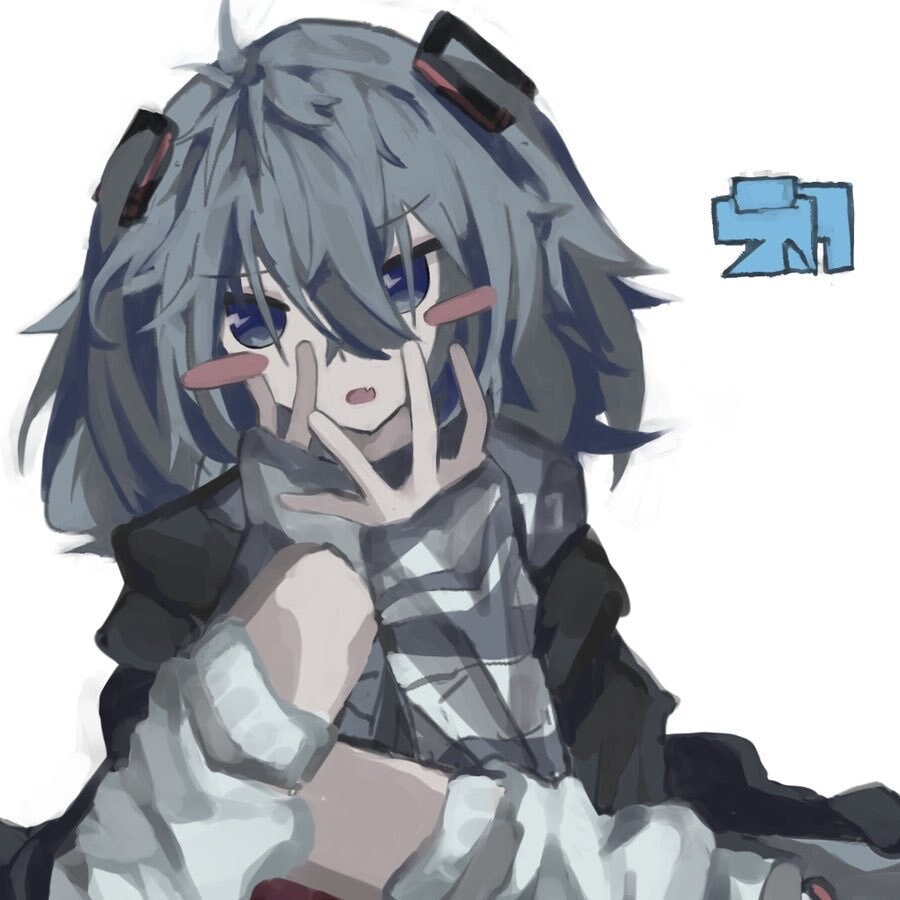 病み風の絵柄でアイコン描きます SNSの裏アカウントや日常アカウントにおすすめです！ イメージ1