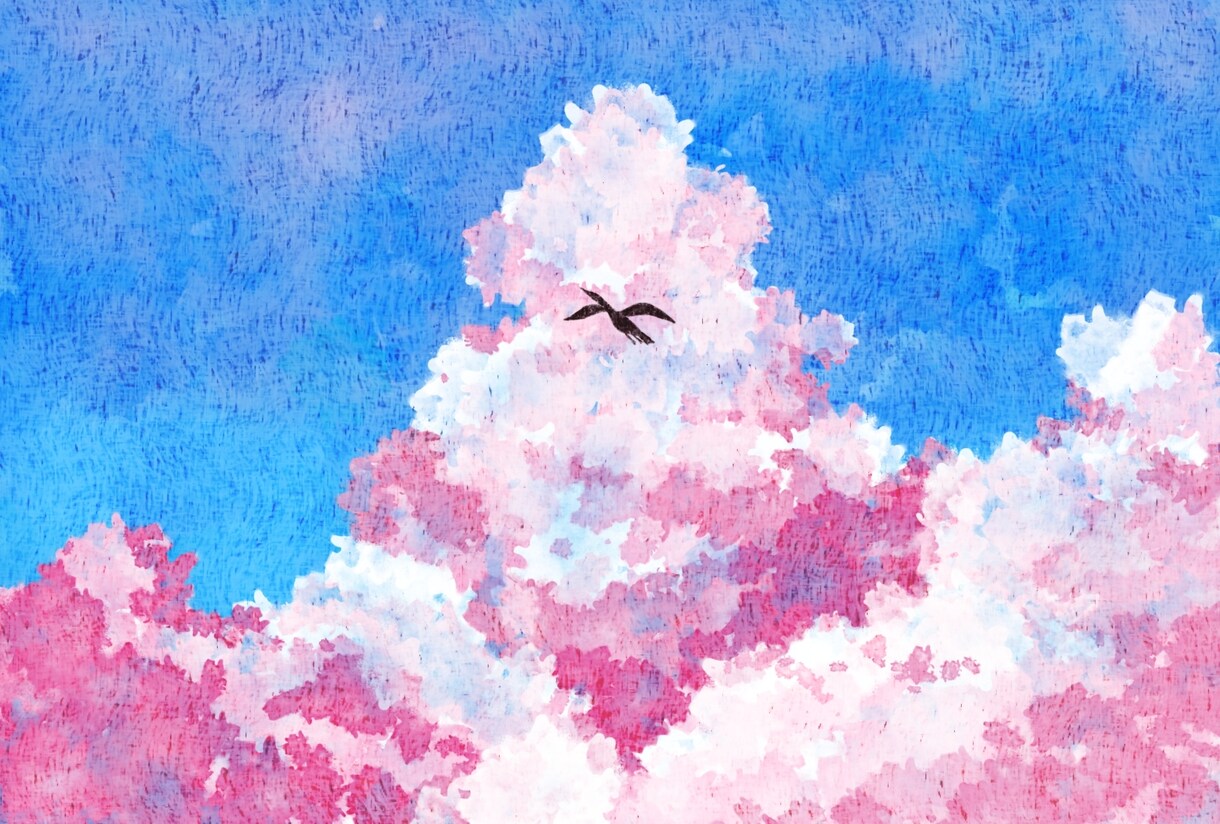 絵本風の柔らかな水彩背景イラスト描きます 修正無制限！Webサイト・SNSヘッダーや本の表紙などに♪ イメージ1