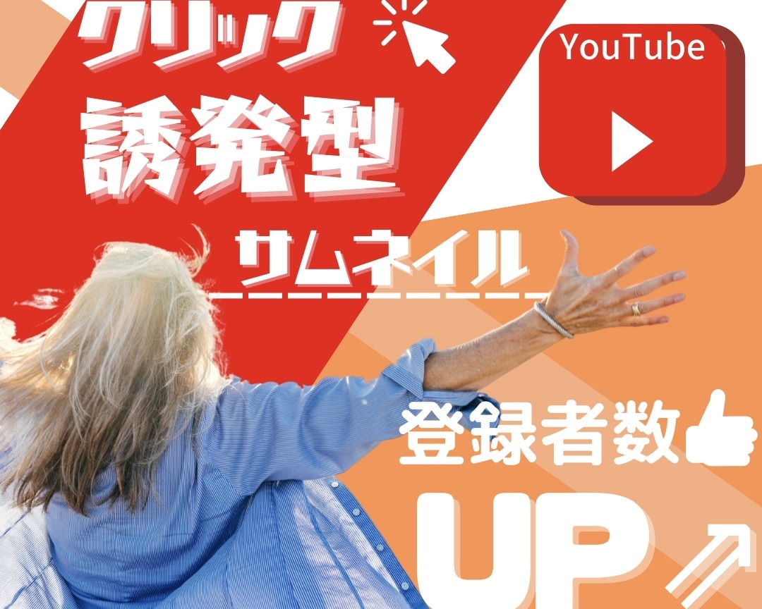 サムネイル作ります 全てお任せいただいてもご指定の画像でも承ります! イメージ1