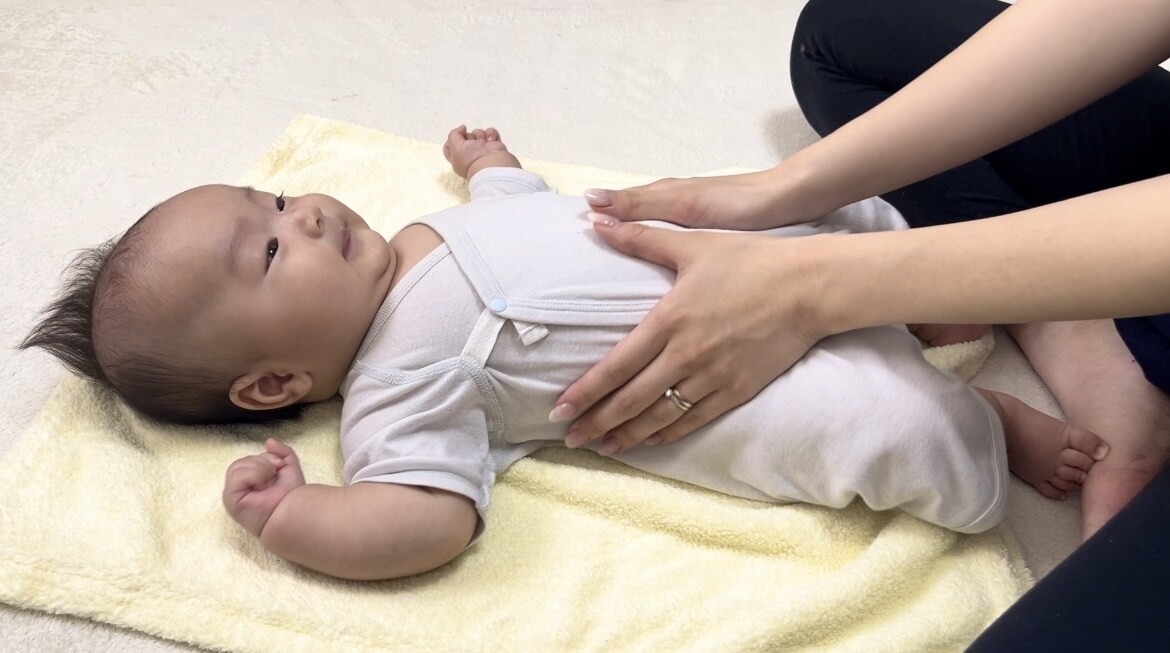 ママとベビーのリラックスできるおうち時間にします お話ししながら体を整えお子様とコミュニケーション取りましょう イメージ1
