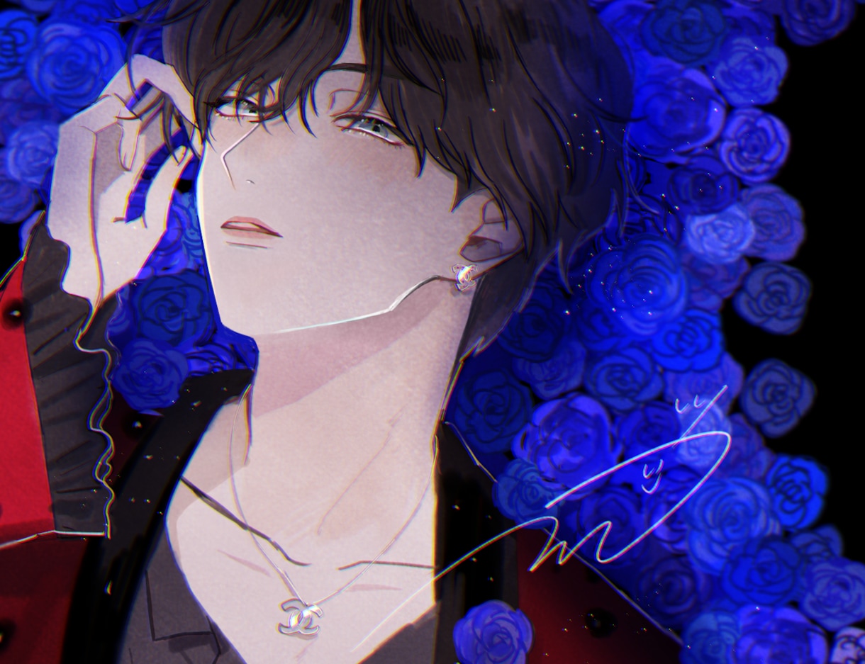 あなたの理想の一枚イラストを描きます 透明感のあるきれいなイラストが得意です。 イメージ1