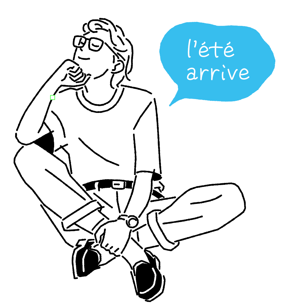 味わいのある線画で、オシャレなカットを描きます Tシャツやグラフィックなど用途に合わせたオリジナルイラスト イメージ3