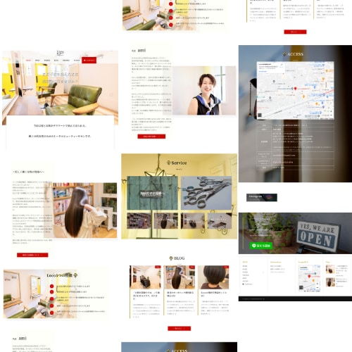 過去５回ココナラ１位が集客に繋がるHPを制作します クチコミに自信あり！初心者大歓迎！リニューアル得意♪ イメージ8