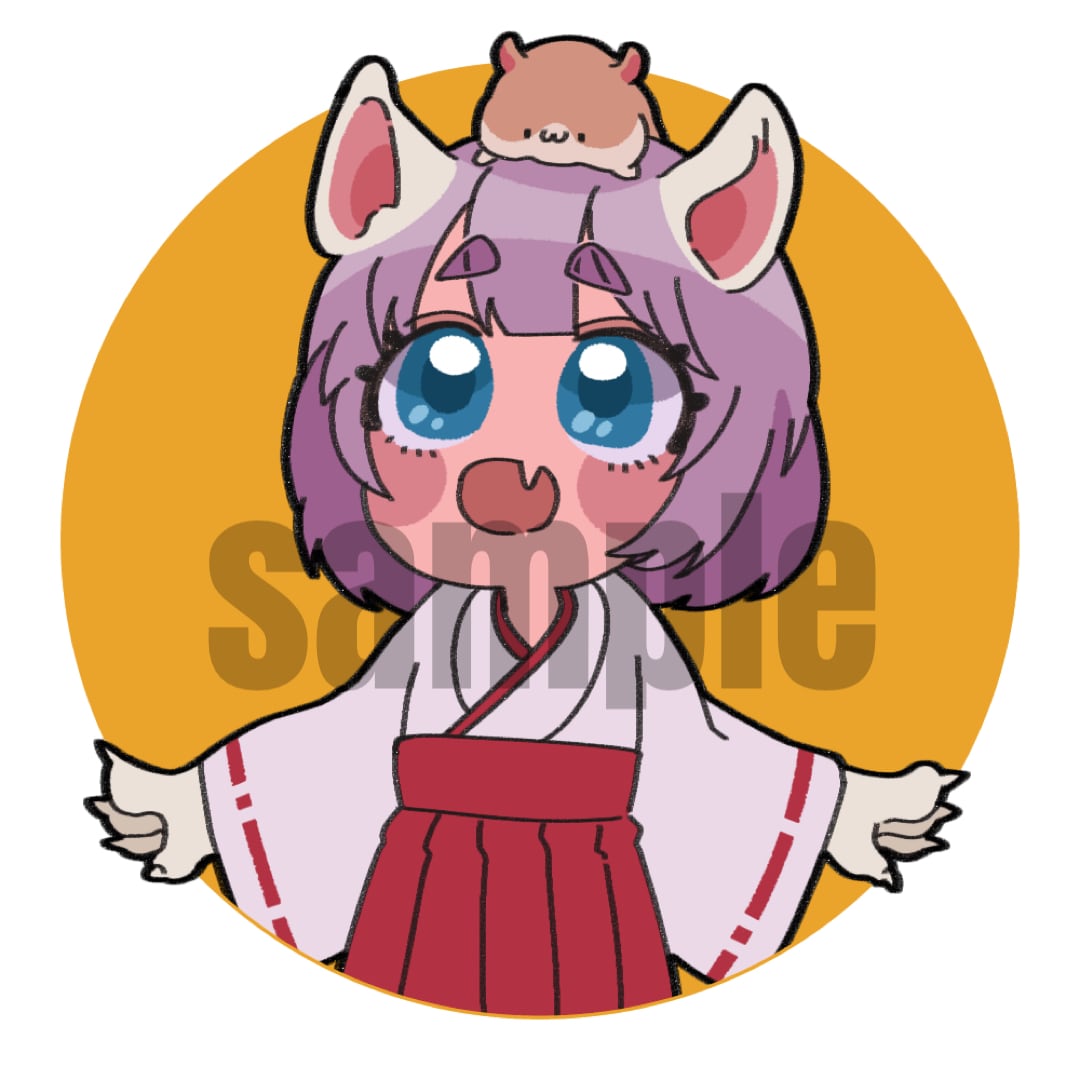 SNSなどで使える可愛いアイコンイラスト描きます お気に入りのキャラクターも可愛くデフォルメします♪ イメージ1