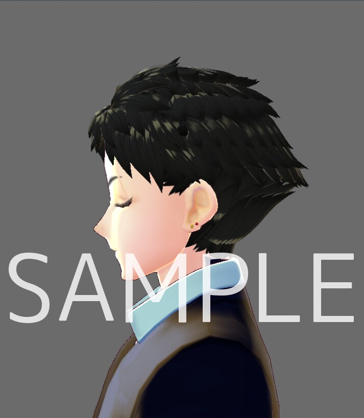 Vroidを使用して３Dモデルを制作します うちのこMMDしませんか？頭部のみ衣装のみも可能です イメージ3