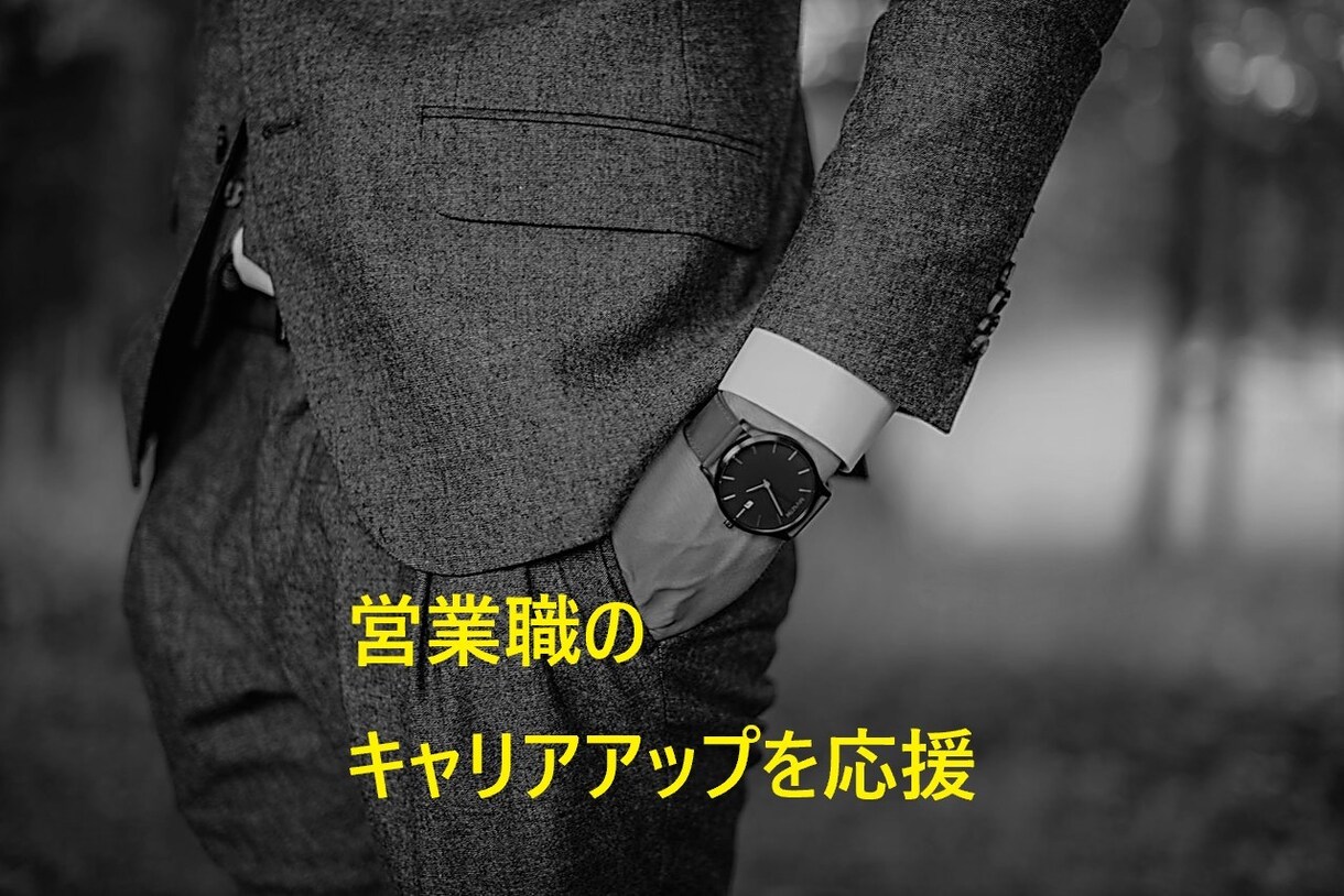 営業職のキャリアップの仕方をお伝えします 4年連続のトップコンサルタントが営業職のキャリアアップを応援 イメージ1