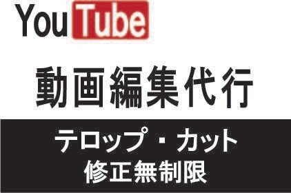 テロップ・字幕等の動画編集承ります YouTubeや企業映像などのフルテロップ編集お任せください イメージ1