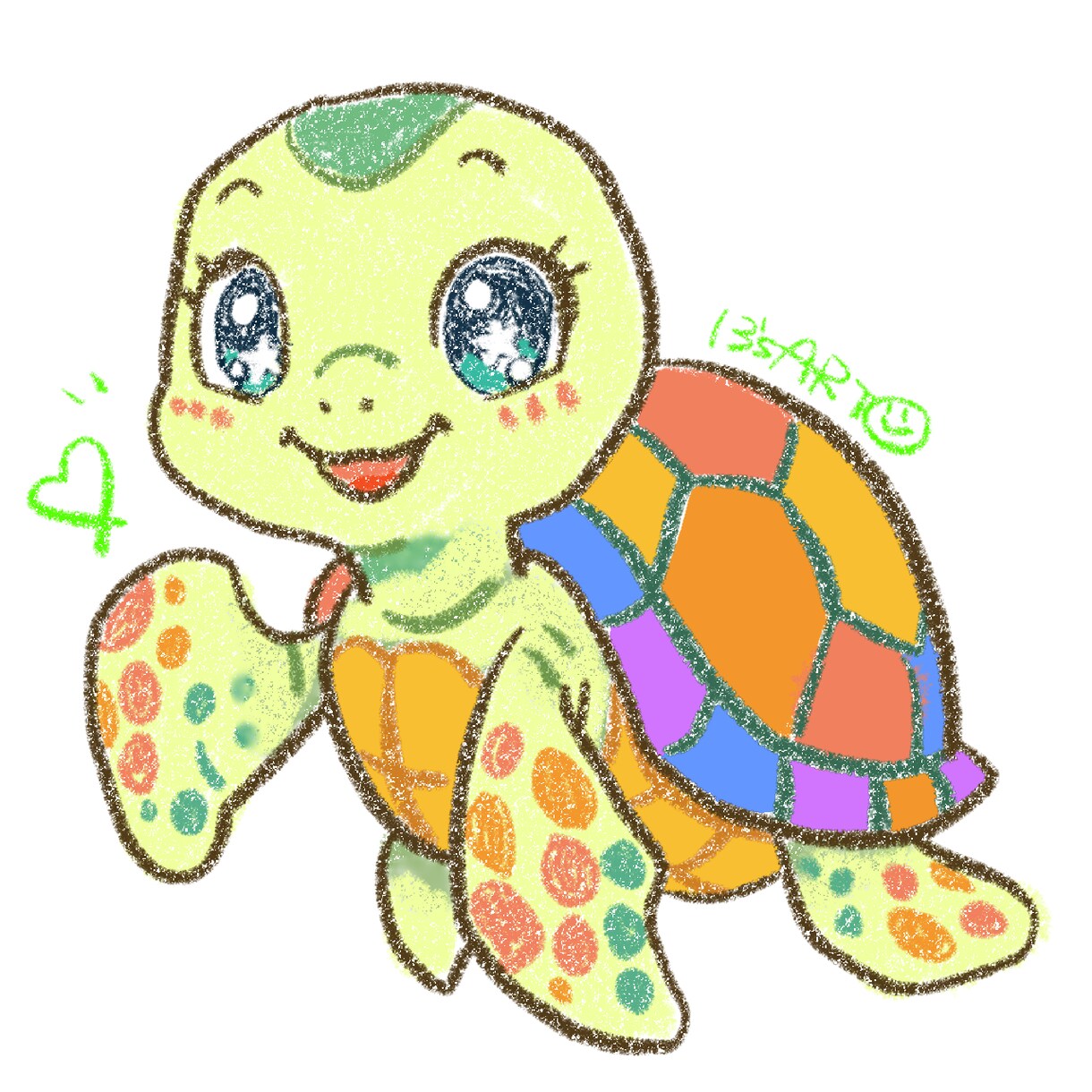 3日以内納品●手書き風動物キャラのアイコン描きます 手書き風可愛い動物キャライラスト描きます! イメージ1