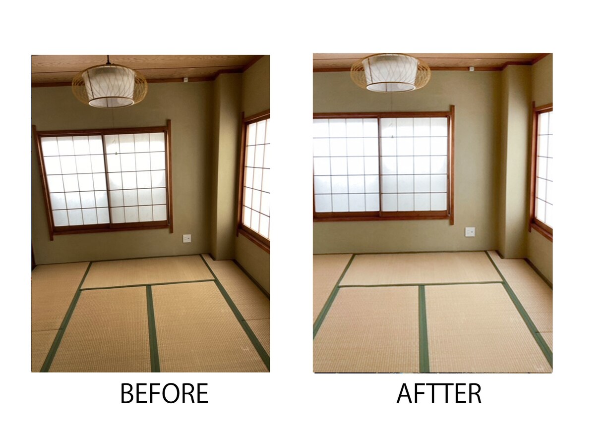 物件写真を魅力的に加工します 室内写真や外観写真を明るくきれいに修正します イメージ3