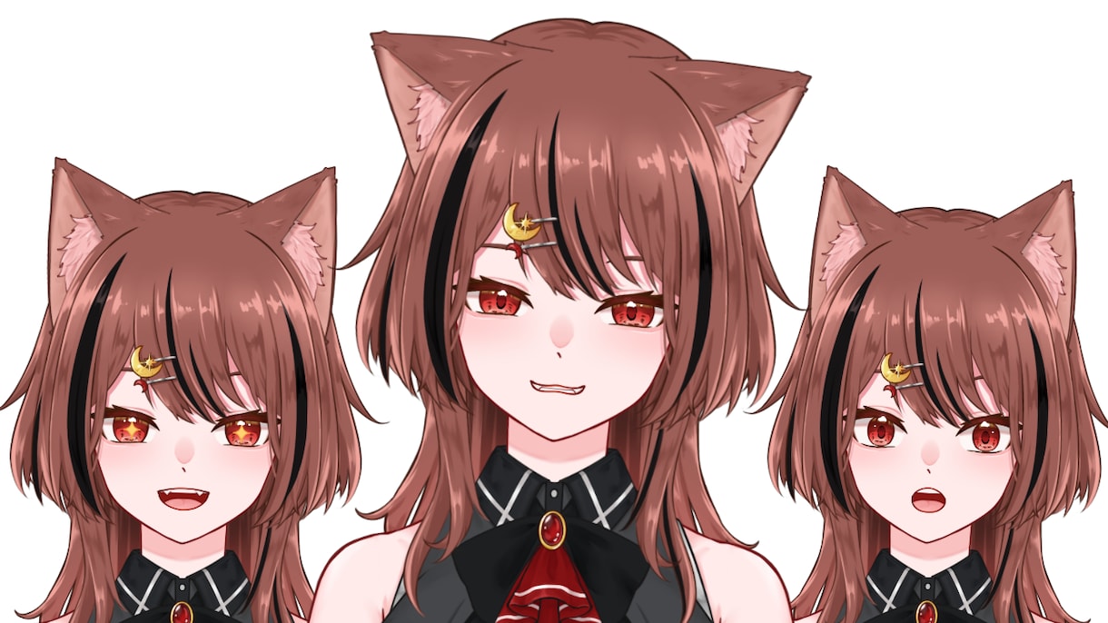 あなた好みのVtuberモデル作成します パーツ分けイラストのみ/モデリングのみでもOK！ イメージ10