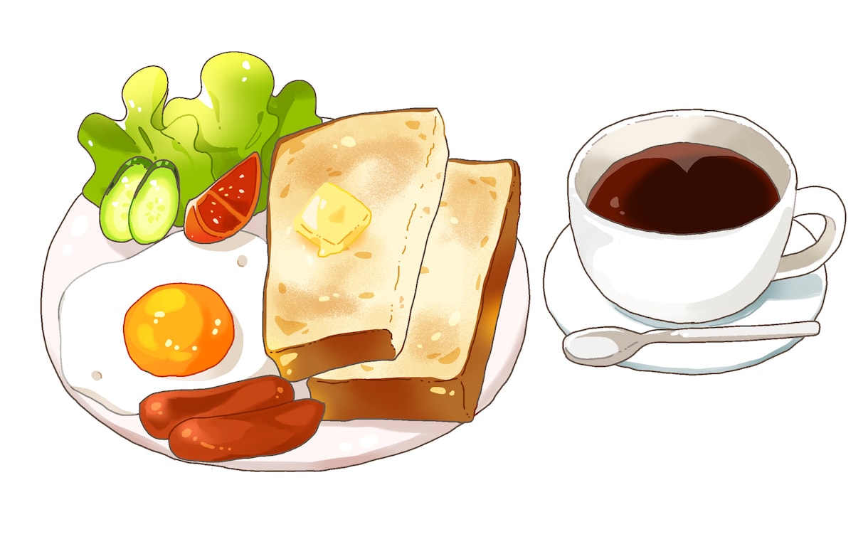 商用OK◆食べ物、飲み物、スイーツイラスト描きます メニュー表／アイコン／印刷物にもぴったり！ イメージ6