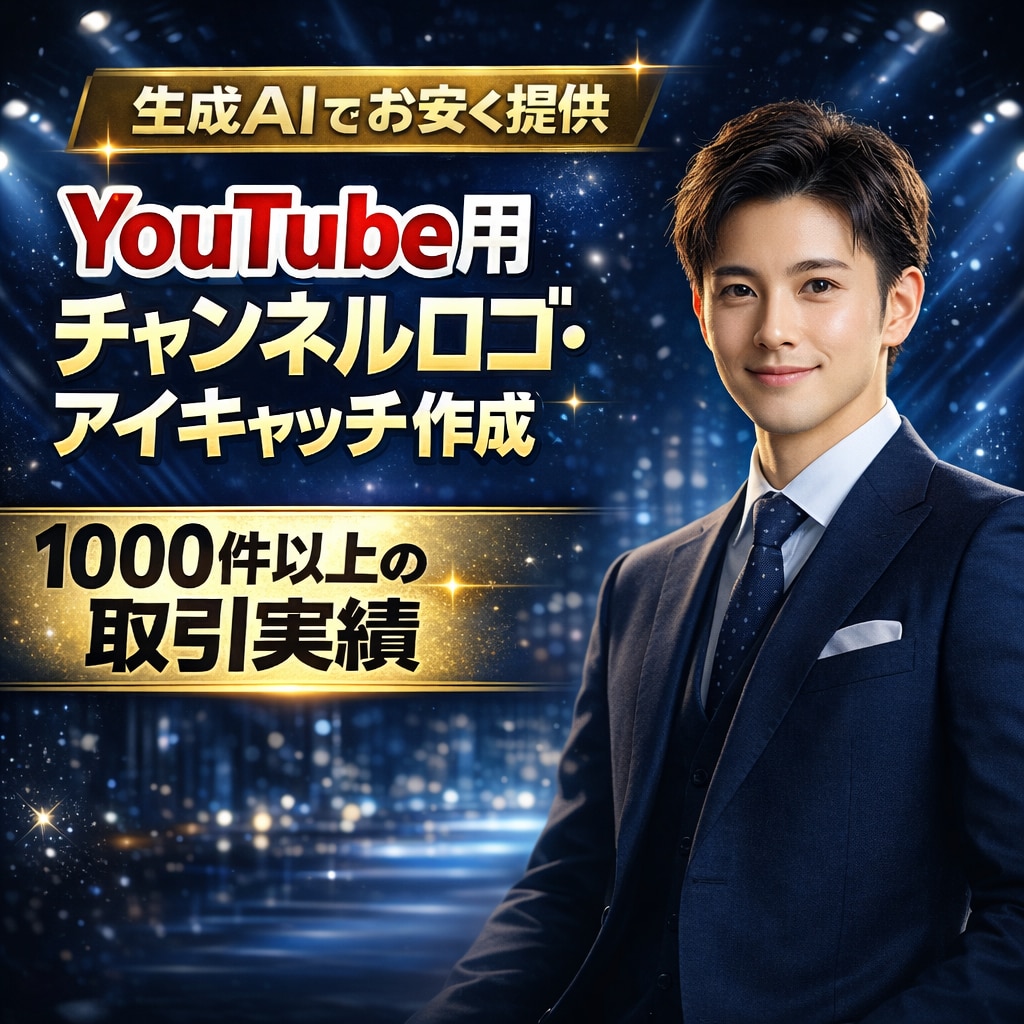 YouTubeチャンネル動画の素材作成します ロゴ・アイキャッチ・見出しデザインの品質を上げませんか？ イメージ1