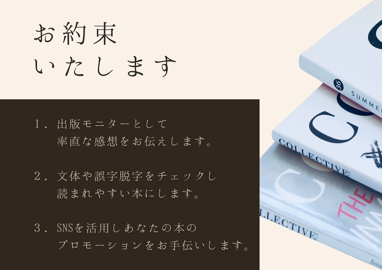 Kindle出版事前モニター& SNSで拡散します 出版代行の専門家andベストセラー3冠作家による原稿添削 イメージ2