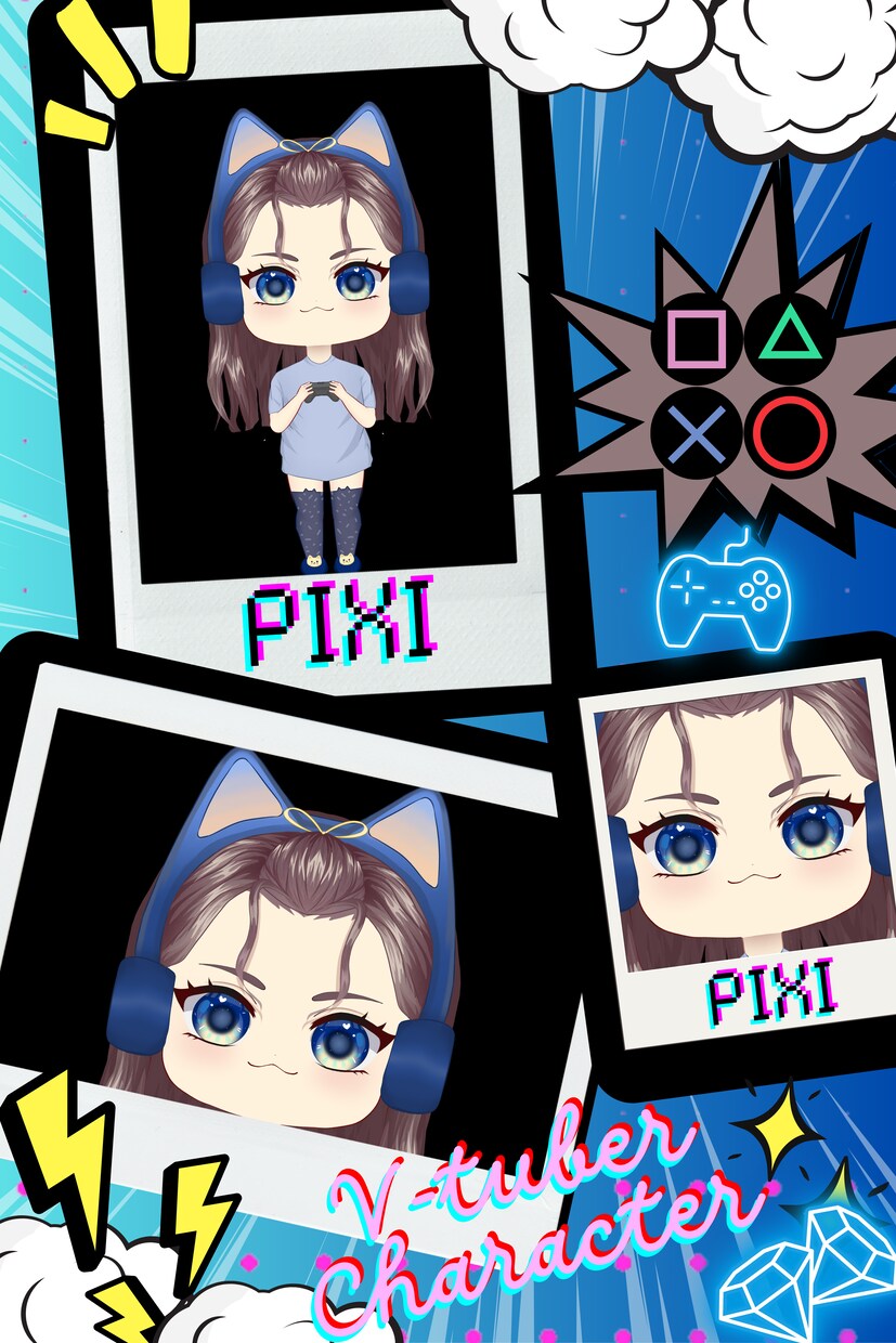 ちび（イラスト+モデリング）作成いたします プロモーションキャンペーン期間! イメージ3