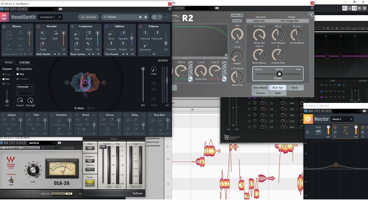 歌ってみたMIXからマスタリングまで全て行います 沢山のプラグインを使いお望みのMIXを提供します イメージ1