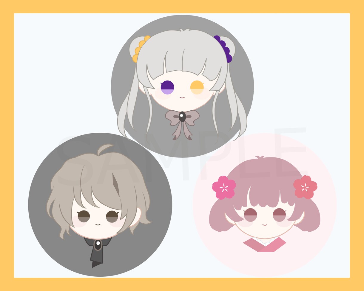 追加料金0円！ぬいぐるみ風アイコンお描きします 商用利用○アイコン、Web用などに！ イメージ1
