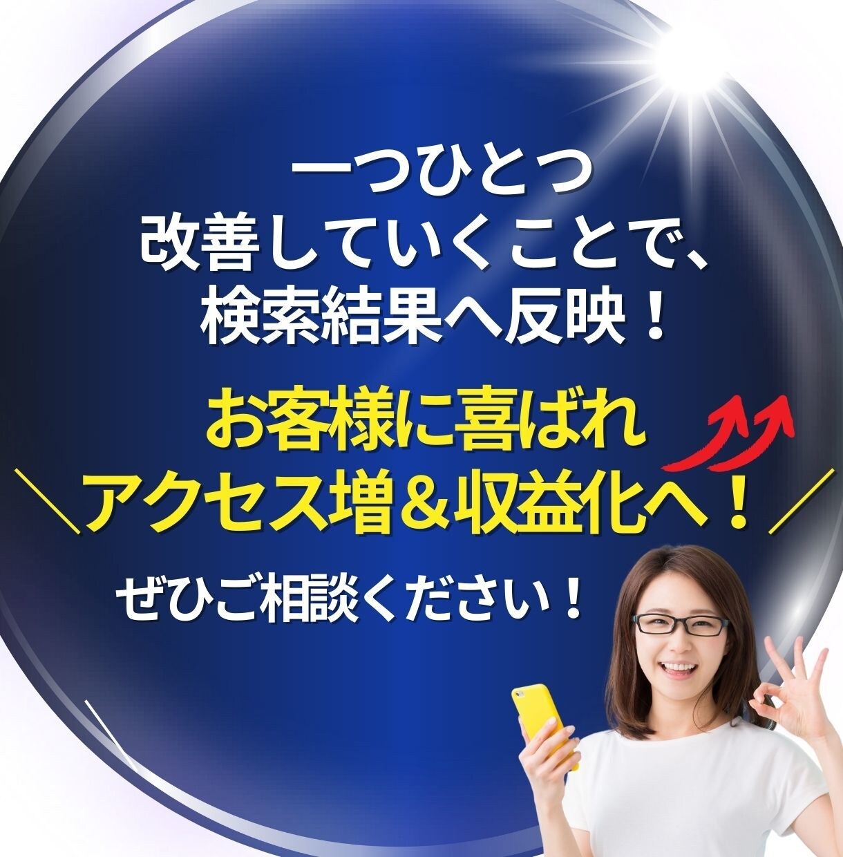 SEO内部施策×キーワード選定をサポートします キーワードで上位を目指しSEO認定コンサルが集中アドバイス！ イメージ6