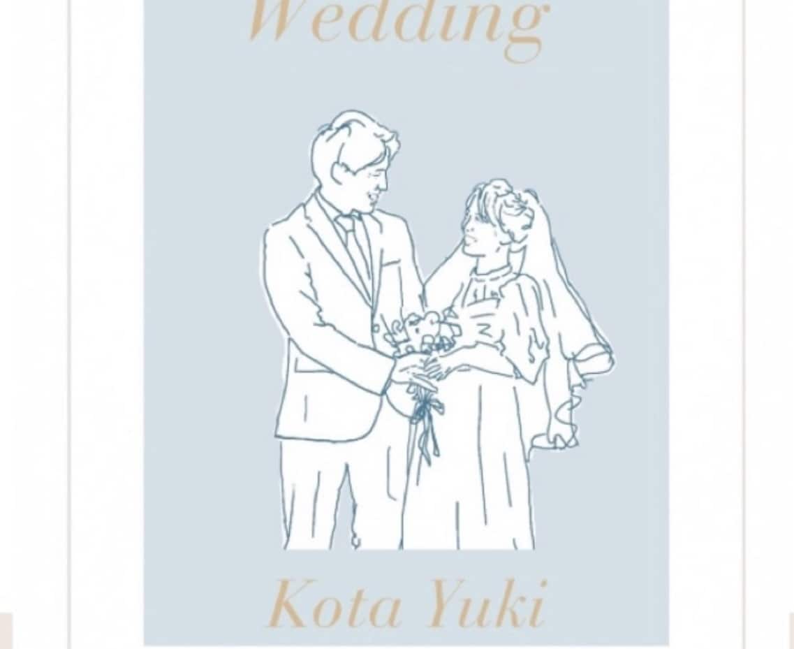 2人の雰囲気をそのままウェルカムボードにします トレンディーなデザインでオシャレ結婚式を夢見るプレ花さんへ イメージ2