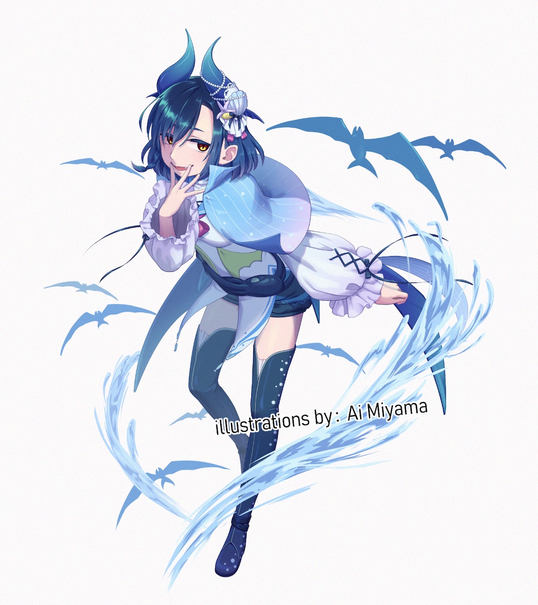 ケモノや人外も◎立ち絵/キャラデザ制作します Vtuber/IRIAM/ゲーム/TRPG/ゆっくりなどに◎ イメージ2