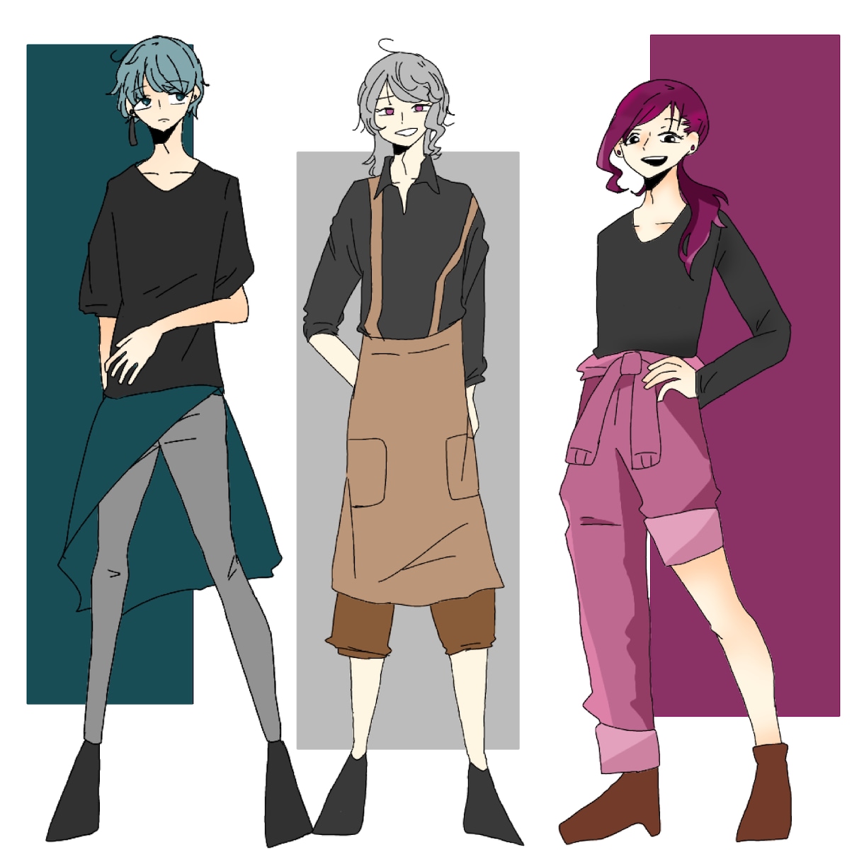 TRPG向け全身立ち絵を描きます 描いたイラストはお好きに使用していただいて大丈夫です！ イメージ1