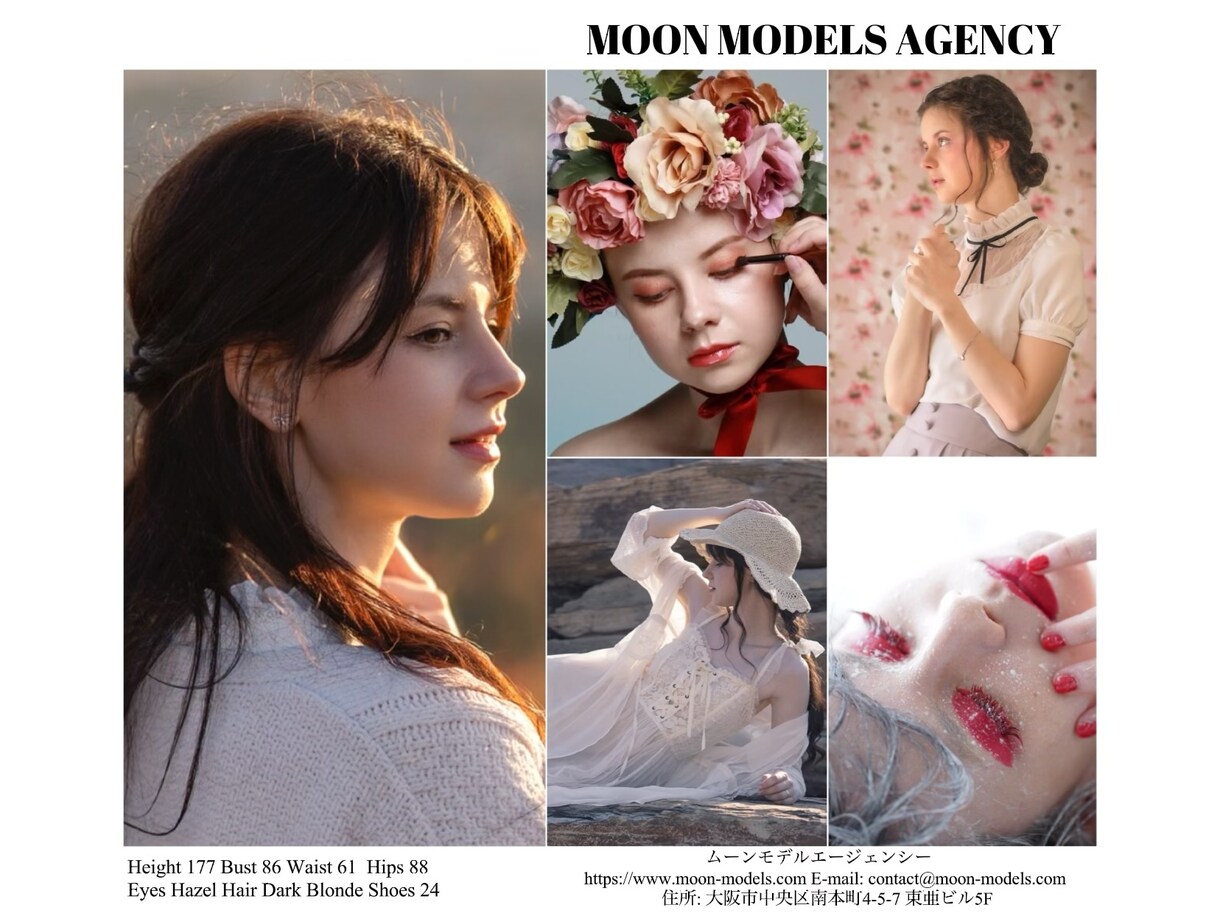 関西・東京外国人モデルをご紹介しております 雑誌、企業広告やファッションショー、カタログやEC撮影 イメージ10