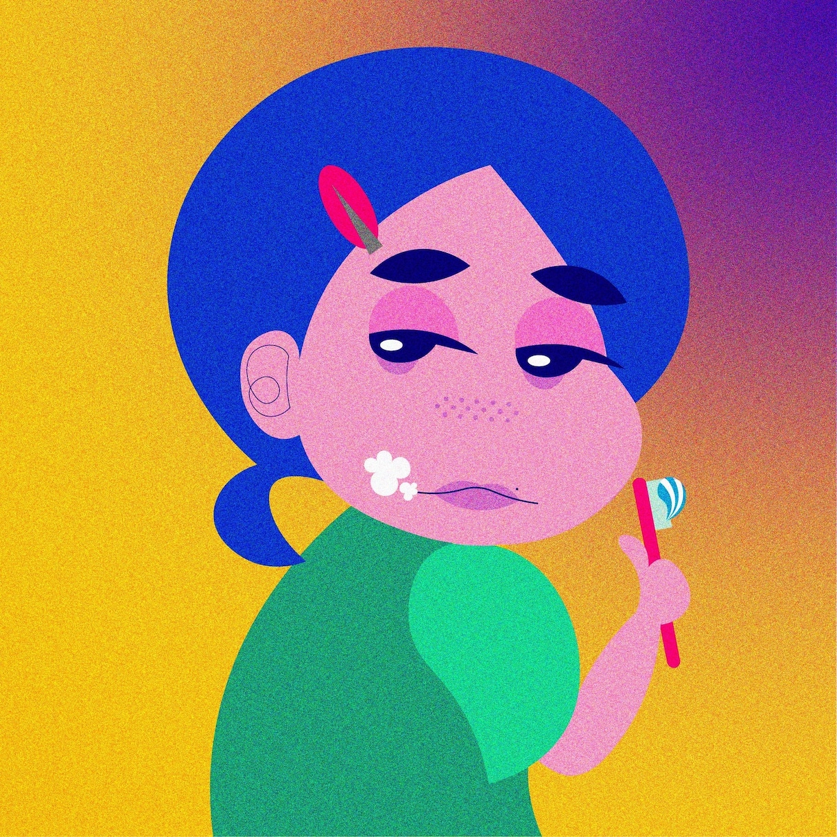ポップでキャラクター感のある似顔絵を描きます 各種アイコンなどにお使いください！ イメージ2