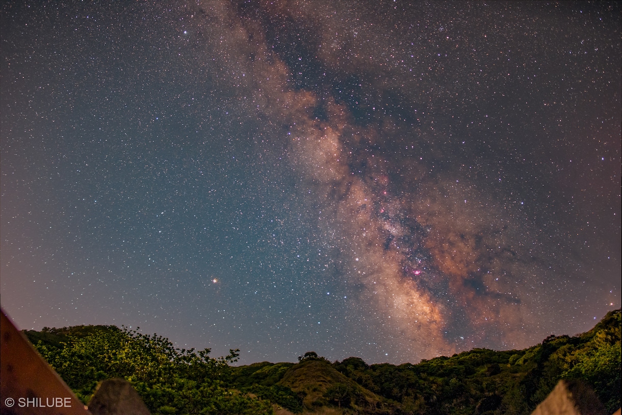 天の川、星の写真を1種1500円でデータ販売します テレビ朝日「ニッポン秘境旅」出演、星空写真を提供致しました！ イメージ6