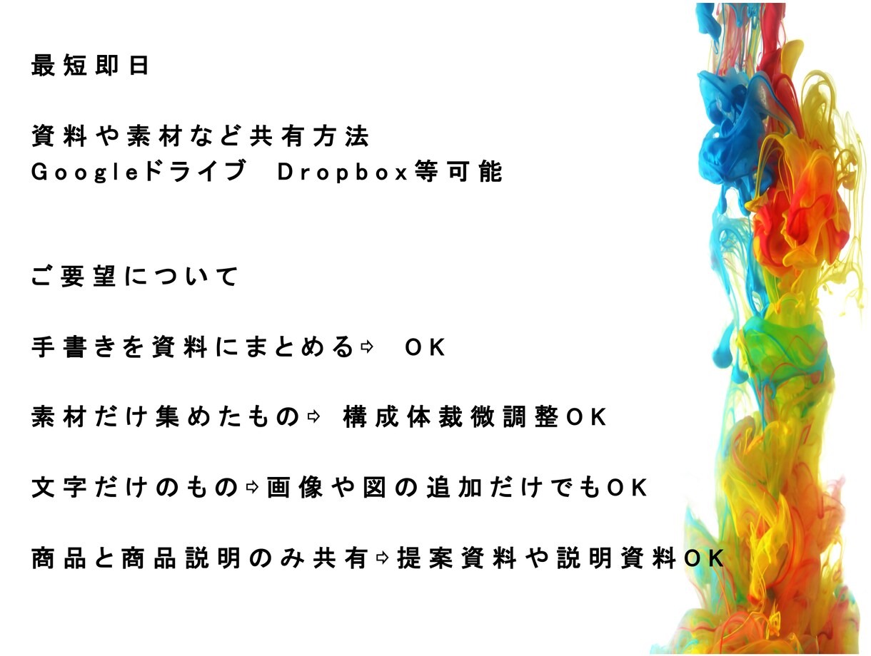 プレゼン資料、レポート作成します PowerPointで伝えたいことをサポート イメージ3
