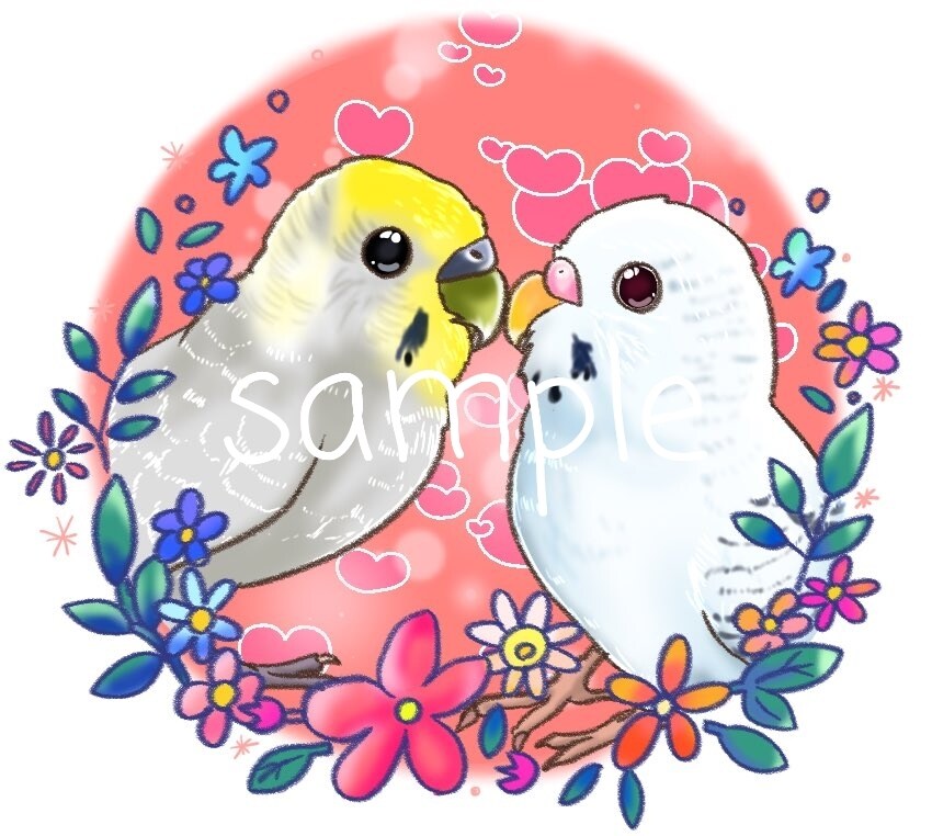 動物、ペットをかわいくキラキラに描きます 動物なら何でもOK！背景3パターンおつけします！ イメージ3