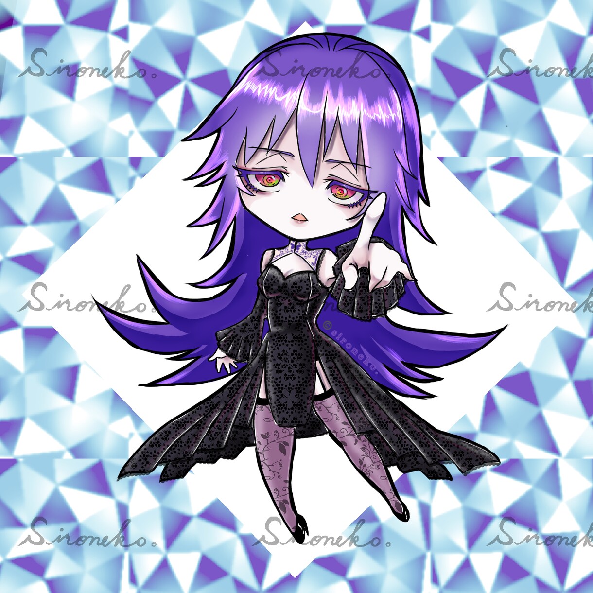 可愛い・カッコいいデフォルメイラスト描きます アイコンにもアクキーにも◎あなたのキャラをデフォルメします❣ イメージ9