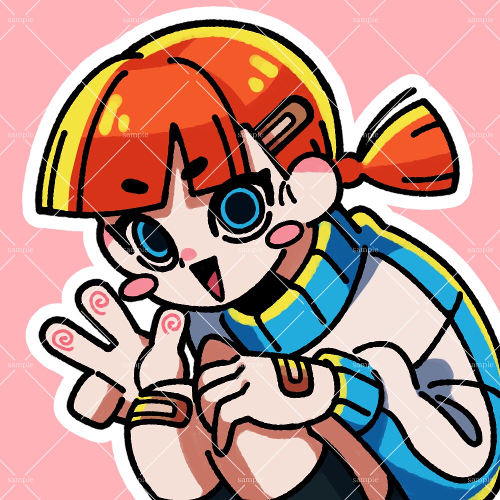 SNSアイコン・ヘッダー作成します あなただけのポップでかわいいキャラクターを描きます イメージ5