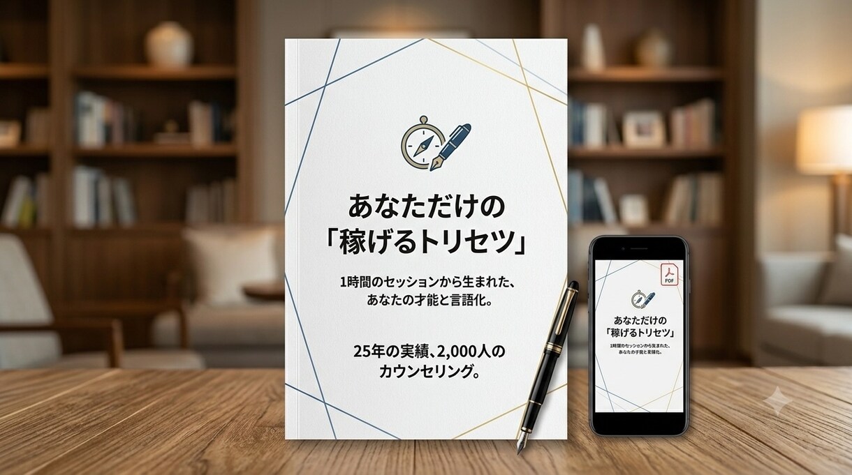 強み探し迷子終了！プロがあなたの才能を言語化します 25年2千人の実績で貴方専用『マネタイズ設計図』作ります イメージ3