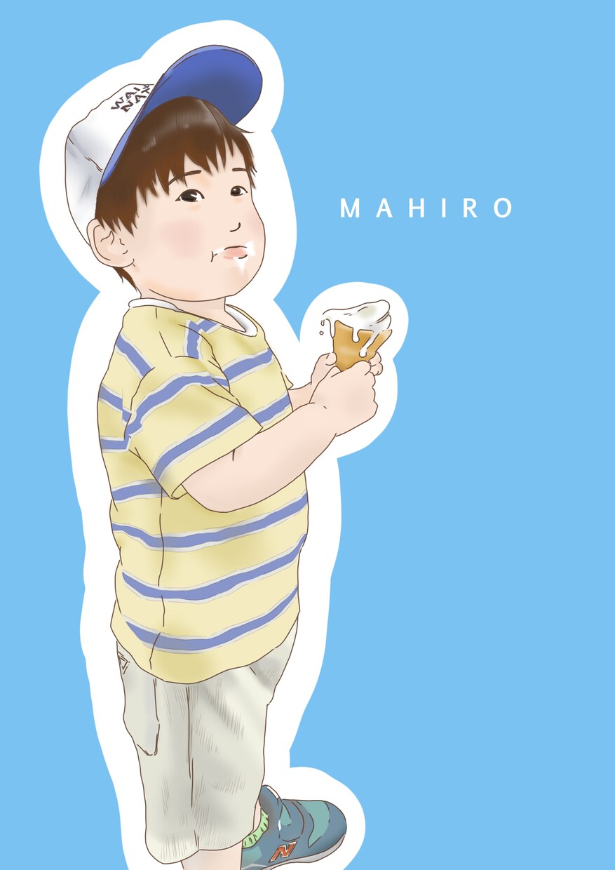 似顔絵★優しい使いやすいイラスト描きます 優しい雰囲気の人物画♡お写真お気軽にお送りください♡ イメージ4