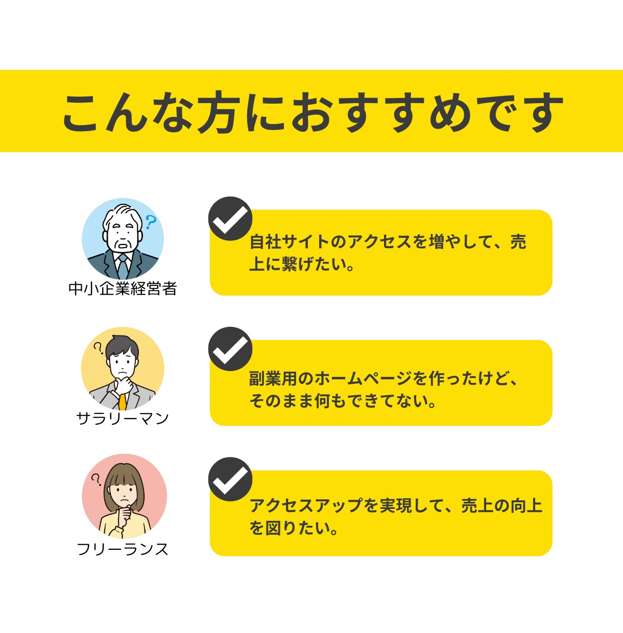 ワードプレスHPやブログのSEO対策を行ないます 診断と内部対策の実作業で、順位上昇・アクセスアップを狙います イメージ3