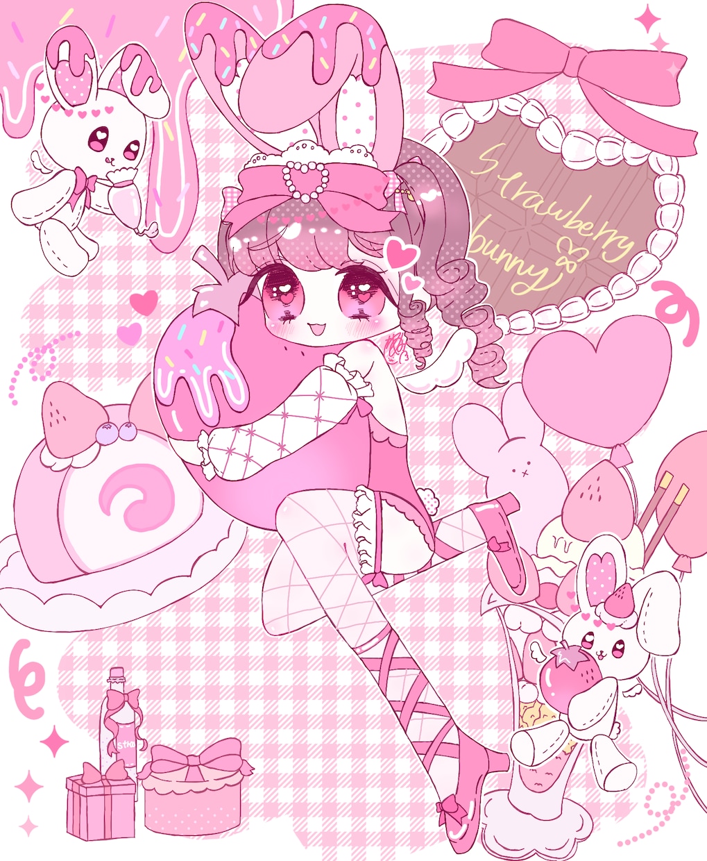 可愛い1枚絵を描きます バストアップから細かいイラストまで、幅広く対応可能です！ イメージ5