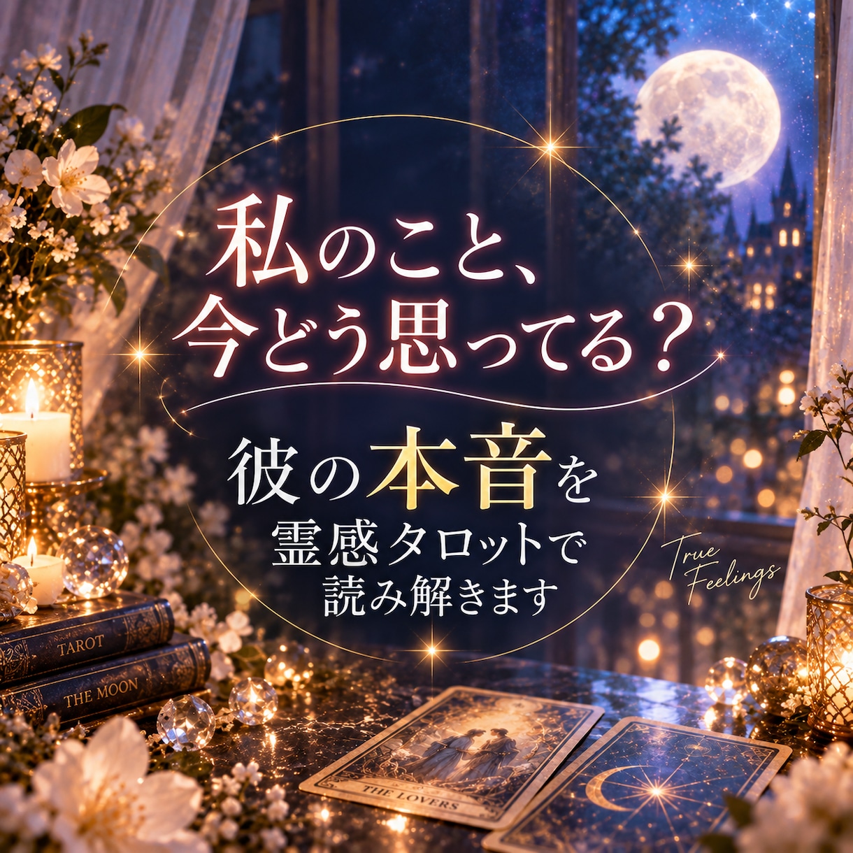 彼の今の本音を霊感タロットで読み解きます 「私のことどう思ってる？」彼の気持ちを丁寧に読み解きます イメージ1
